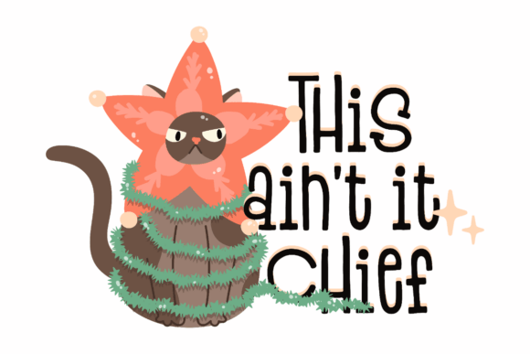 Ain't It Chief, Funny Christmas Embroidery Review