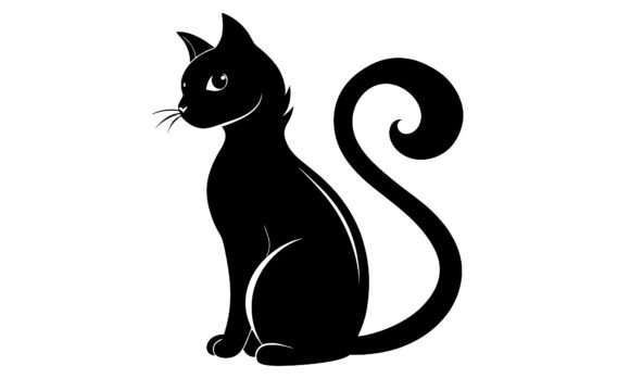 Cat Black Silhouette Design Review