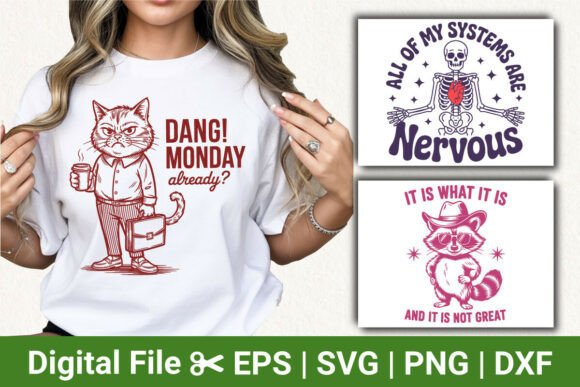Cat Svg, Raccoon Svg,Skeleton Shirt Svg Review