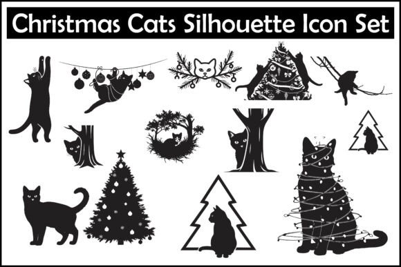 Christmas Cats Silhouette: A Festive Embroidery Design Review