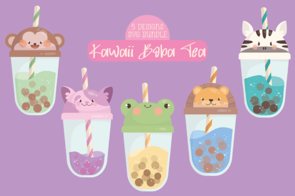 Kawaii Boba Tea Set 2 Review for Real Embroidery
