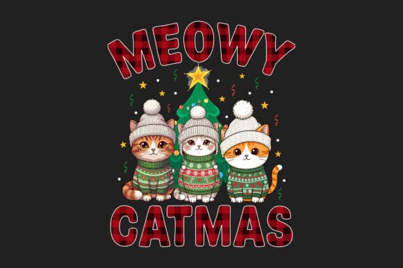 Meowy Catmas PNG: A Designer's Review for Real Embroidery Projects