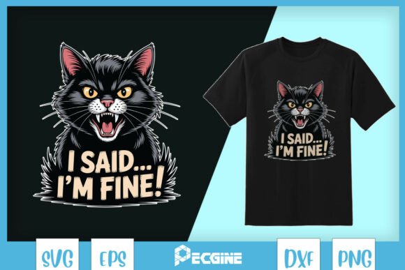 Sassy Cat Vibes Funny Cat SVG Review