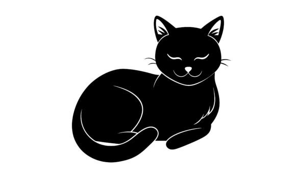 Simple Black Cat Silhouette Review