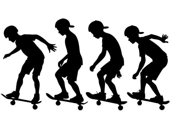 Skateboarder Silhouette Vector Design: Real Embroidery Review