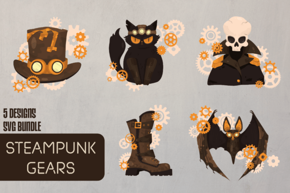 Steampunk Gears Bundle Review for Real Embroidery